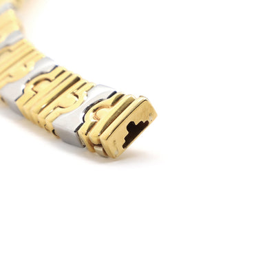 ブルガリ BVLGARI パレンテシ イエローゴールドXシルバー K18YG ステンレススチール ネックレス 18K 750 YG SS