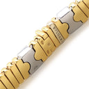 ブルガリ BVLGARI パレンテシ イエローゴールドXシルバー K18YG ステンレススチール ネックレス 18K 750 YG SS