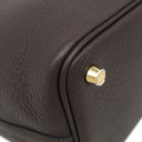 エルメス HERMES ピコタンロックPM エベンヌ トリヨンクレマンス ハンドバッグ ゴールド金具 こげ茶 新品 未使用