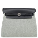 エルメス HERMES エールバッグジップ ミニ 20 ルトゥルネ ヴェールモワイヤン×ブラック トワルアッシュ トワルミリタリー ヴァッシュハンター ショルダーバッグ シルバー金具 新品 未使用 トワルH 緑