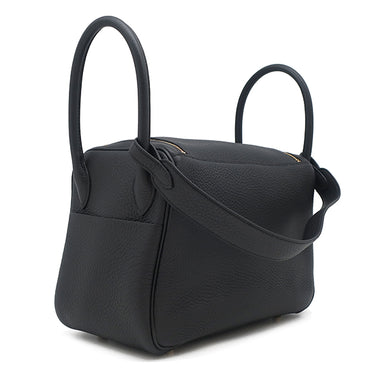 エルメス HERMES リンディ26 ブラック トリヨンクレマンス 2WAYバッグ ゴールド金具 新品 未使用 黒