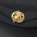 エルメス HERMES リンディ26 ブラック トリヨンクレマンス 2WAYバッグ ゴールド金具 新品 未使用 黒