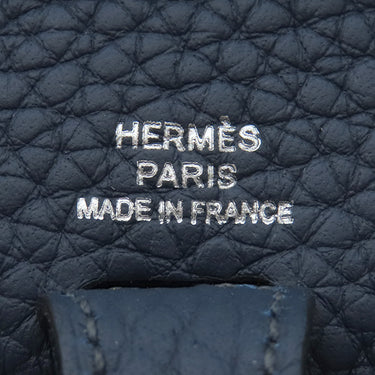 エルメス HERMES エヴリンTPM サングルコルダージュ ブルードプリュス×モーヴペール×アズール トリヨンクレマンス ショルダーバッグ シルバー金具 新品 未使用 紺