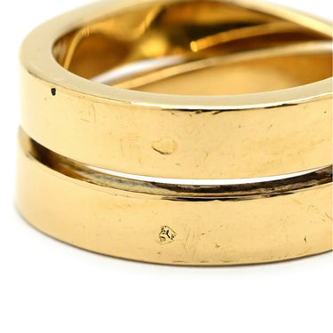 カルティエ Cartier パリリング イエローゴールド K18YG #52(JP12) リング 指輪 750 18K 11.5号