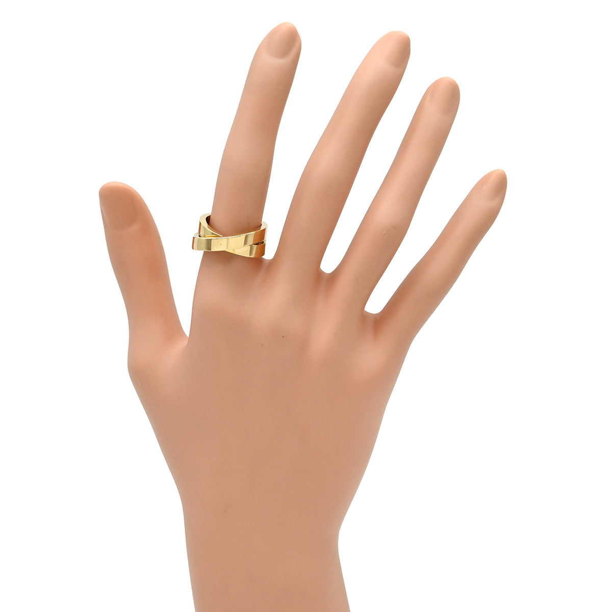 カルティエ Cartier パリリング イエローゴールド K18YG #52(JP12