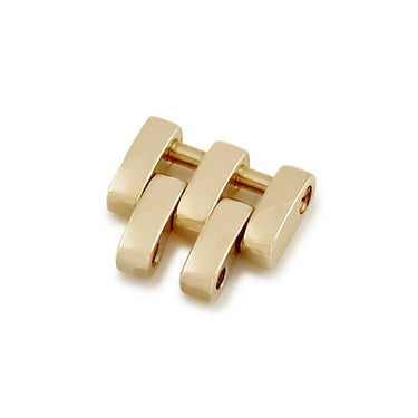 カルティエ Cartier 純正 ミニ パンテール用 コマ イエローゴールド K18YG 腕時計パーツ 1コマ K18YG 駒 バネ棒 ベルト ブレス バンド 替え 10mm イエローゴールド