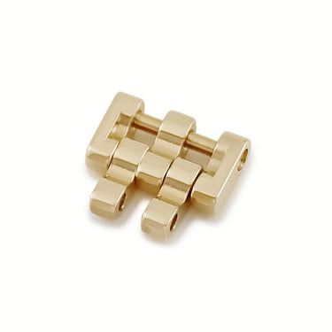 カルティエ Cartier 純正 ミニ パンテール用 コマ イエローゴールド K18YG 腕時計パーツ 1コマ K18YG 駒 バネ棒 ベルト ブレス バンド 替え 10mm イエローゴールド