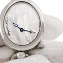 腕時計 ブレゲ BREGUET クイーン オブ ネイプルズ 9807ST/5W/J50 自動巻き レディース シェル 卵型 青針 ブルースティール