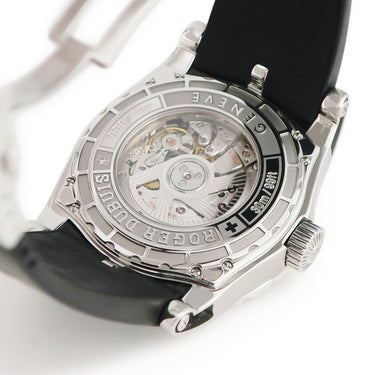 腕時計 ロジェデュブイ ROGER DUBUIS シンパシー スポーツルック SYM43 14 9 O9:53.71 自動巻き メンズ ブラック 黒 シースルーバック 限定