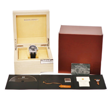 腕時計 ロジェデュブイ ROGER DUBUIS シンパシー スポーツルック SYM43 14 9 O9:53.71 自動巻き メンズ ブラック 黒 シースルーバック 限定