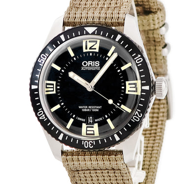 腕時計 オリス ORIS ダイバーズ65 01 733 7707 4064-07 5 20 22 自動巻き メンズ ブラック 逆回転防止ベゼル デイト