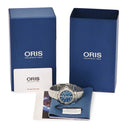 腕時計 オリス ORIS アクイス デイト 01 733 7770 4155 自動巻き メンズ 未使用 シェル ブルー ダイバーズ 逆回転防止ベゼル