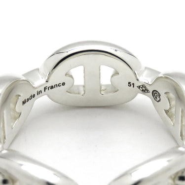 エルメス HERMES シェーヌダンクル アンシェネ シルバー シルバー925 #51(JP11) リング 指輪 アクセサリー AG925 SV925 11号