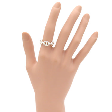 エルメス HERMES シェーヌダンクル アンシェネ シルバー シルバー925 #51(JP11) リング 指輪 アクセサリー AG925 SV925 11号