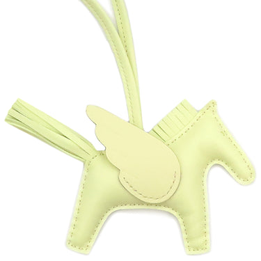 エルメス HERMES ロデオPM ペガサス ジョーヌミルトン アニューミロ バッグチャーム 黄色 ソーイエロー