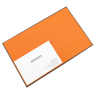 エルメス HERMES カルヴィ デュオ ジョーヌナプル ヴォーエプソン カードケース シルバー金具 黄色 フラグメントケース