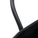 エルメス HERMES ホワイトバスGM ブラック×ネイビー フィヨルド トートバッグ ゴールド金具 黒 紺 バイカラー