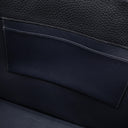 エルメス HERMES ホワイトバスGM ブラック×ネイビー フィヨルド トートバッグ ゴールド金具 黒 紺 バイカラー