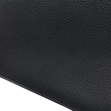 エルメス HERMES ホワイトバスGM ブラック×ネイビー フィヨルド トートバッグ ゴールド金具 黒 紺 バイカラー