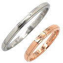 カルティエ Cartier ダムール ペアリング B4094053・B4093747 プラチナシルバー・ピンクゴールド Pt950 K18PG #53・47(JP13・JP7) リング 指輪