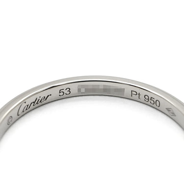 カルティエ Cartier ダムール ペアリング B4094053・B4093747 プラチナシルバー・ピンクゴールド Pt950 K18PG #53・47(JP13・JP7) リング 指輪