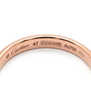 カルティエ Cartier ダムール ペアリング B4094053・B4093747 プラチナシルバー・ピンクゴールド Pt950 K18PG #53・47(JP13・JP7) リング 指輪
