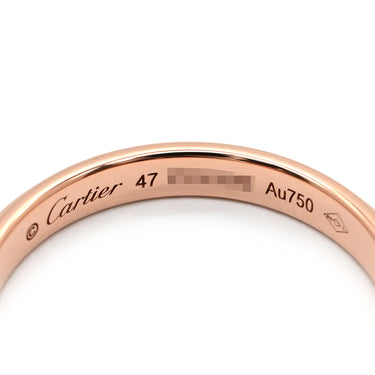 カルティエ Cartier ダムール ペアリング B4094053・B4093747 プラチナシルバー・ピンクゴールド Pt950 K18PG #53・47(JP13・JP7) リング 指輪