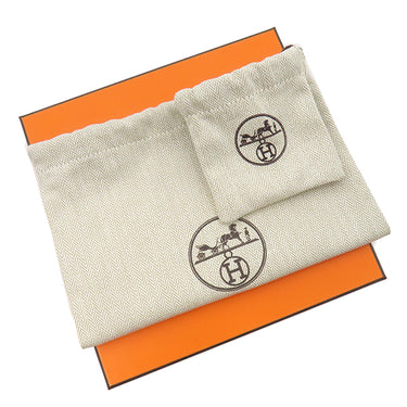 エルメス HERMES ノマド40 ブラック×ベージュ メタル テキスタイル ヴァッシュハンター 14037 ベルト シルバー金具