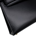 エルメス HERMES ミニケリードゥ 外縫い  ブラック ボックスカーフ 2WAYバッグ ゴールド金具 黒