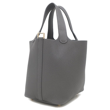 エルメス HERMES ピコタンロックPM アルドワーズ トリヨンクレマンス ハンドバッグ シャンパンゴールド金具 新品 未使用