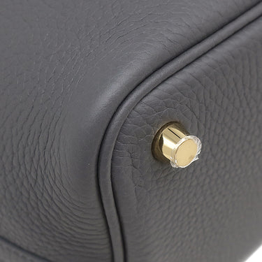 エルメス HERMES ピコタンロックPM アルドワーズ トリヨンクレマンス ハンドバッグ シャンパンゴールド金具 新品 未使用