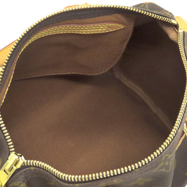 ルイヴィトン LOUIS VUITTON スピーディ 25 M41528 モノグラム モノグラムキャンバス ハンドバッグ 茶 ボストン
