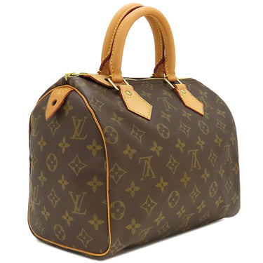 ルイヴィトン LOUIS VUITTON スピーディ 25 M41528 モノグラム モノグラムキャンバス ハンドバッグ 茶 ボストン