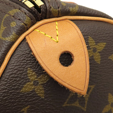 ルイヴィトン LOUIS VUITTON スピーディ 25 M41528 モノグラム モノグラムキャンバス ハンドバッグ 茶 ボストン