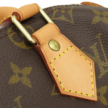 ルイヴィトン LOUIS VUITTON スピーディ 25 M41528 モノグラム モノグラムキャンバス ハンドバッグ 茶 ボストン