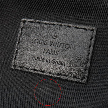 ルイヴィトン LOUIS VUITTON ディスカバリー バムバッグ PM M46035 モノグラムエクリプス レザー モノグラムエクリプスキャンバス ボディバッグ ガンメタル金具 黒 ウエストバッグ