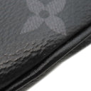 ルイヴィトン LOUIS VUITTON ディスカバリー バムバッグ PM M46035 モノグラムエクリプス レザー モノグラムエクリプスキャンバス ボディバッグ ガンメタル金具 黒 ウエストバッグ