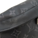 ルイヴィトン LOUIS VUITTON ディスカバリー バムバッグ PM M46035 モノグラムエクリプス レザー モノグラムエクリプスキャンバス ボディバッグ ガンメタル金具 黒 ウエストバッグ