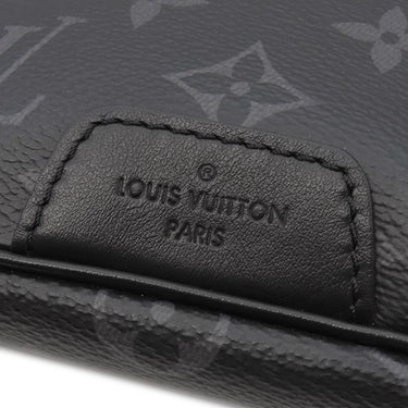ルイヴィトン LOUIS VUITTON ディスカバリー バムバッグ PM M46035 モノグラムエクリプス レザー モノグラムエクリプスキャンバス ボディバッグ ガンメタル金具 黒 ウエストバッグ