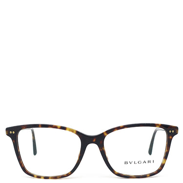 ブルガリ BVLGARI マーブル 54□17 4203 504 ブラウン プラスチック メガネ ゴールド金具 伊達メガネ