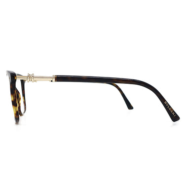 ブルガリ BVLGARI マーブル 54□17 4203 504 ブラウン プラスチック メガネ ゴールド金具 伊達メガネ