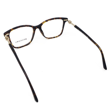 ブルガリ BVLGARI マーブル 54□17 4203 504 ブラウン プラスチック メガネ ゴールド金具 伊達メガネ