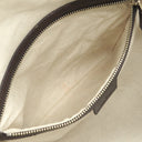 グッチ GUCCI ウェブ ビー 2WAY ミニボストン 406868 ベージュ×ダークブラウン GGキャンバス 2WAYバッグ ゴールド金具 茶 ハンドバッグ ショルダー ハチ