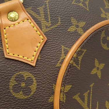 ルイヴィトン LOUIS VUITTON エリプス PM M51127 モノグラム モノグラムキャンバス ハンドバッグ ゴールド金具 茶 鍵/パドロック欠品