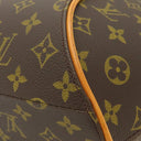 ルイヴィトン LOUIS VUITTON エリプス MM M51126 モノグラム モノグラムキャンバス ハンドバッグ ゴールド金具 茶 鍵/パドロック欠品