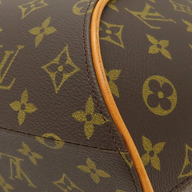 ルイヴィトン LOUIS VUITTON エリプス MM M51126 モノグラム モノグラムキャンバス ハンドバッグ ゴールド金具 茶 鍵/パドロック欠品