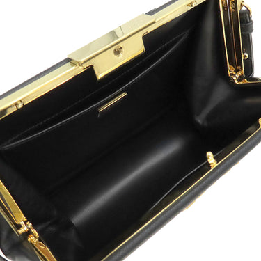 プラダ PRADA ライトフレームバッグ 1BC046 NERO サフィアーノレザー シティカーフ ショルダーバッグ ゴールド金具 黒 メタルロゴ SAFFIANO CITY C