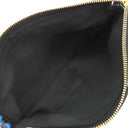 ルイヴィトン LOUIS VUITTON ミニ ポシェット アクセソワール M67237 モノグラムカラー モノグラムキャンバス アクセサリーポーチ ゴールド金具 黒 青