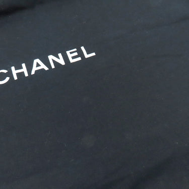 シャネル CHANEL コココクーン トートバッグ PM A48610 ブラック ナイロン レザー トートバッグ シルバー金具 黒
