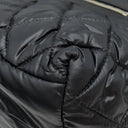 シャネル CHANEL コココクーン トートバッグ PM A48610 ブラック ナイロン レザー トートバッグ シルバー金具 黒